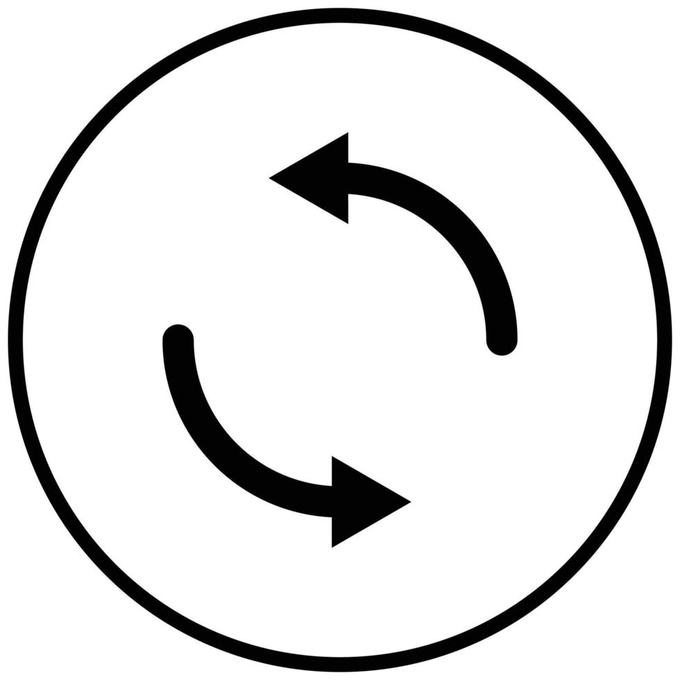 Loop Icon Style vector
