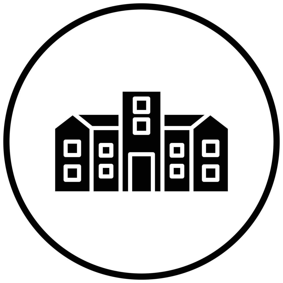 Campus Icon Style vector