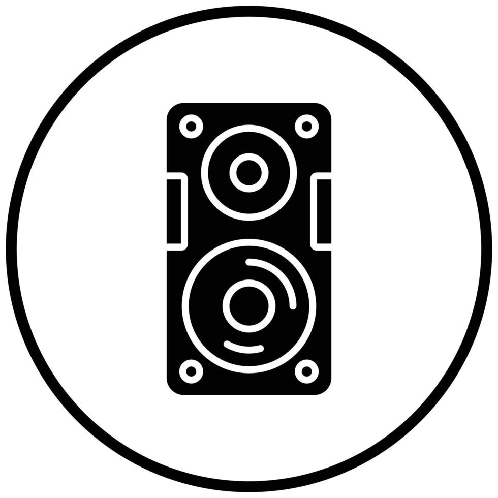 Speakers Icon Style vector