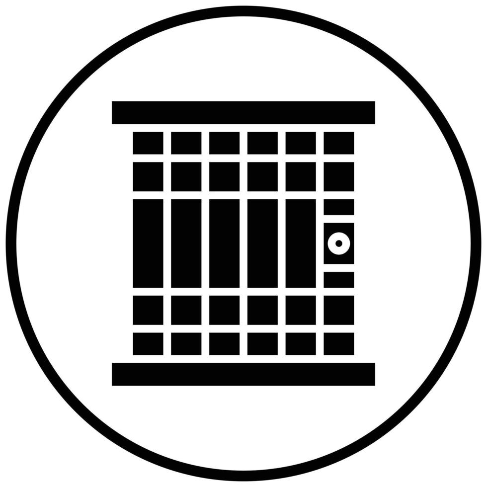 Jail Icon Style vector