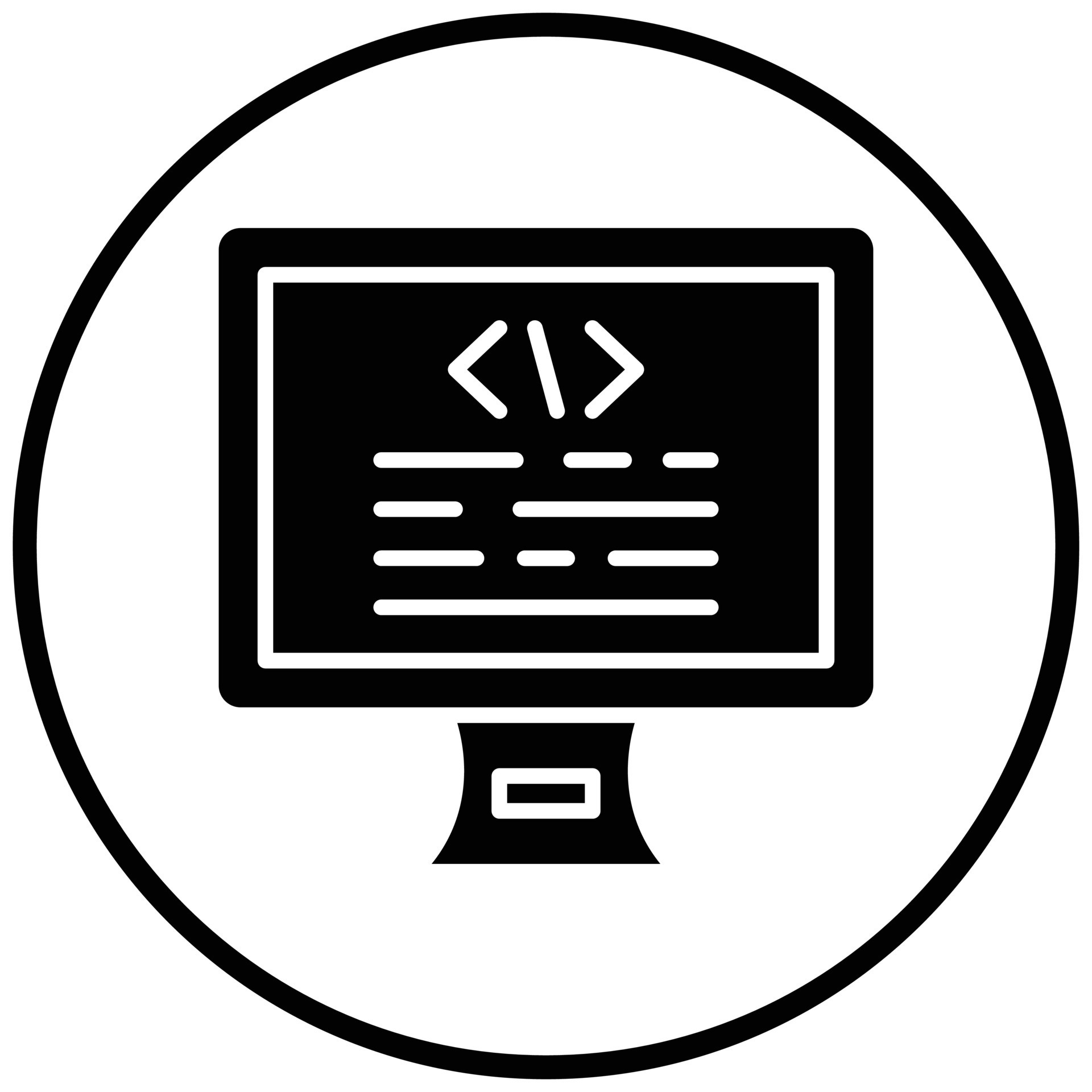 Coding Icon Style 7877373 Vector Art at Vecteezy
