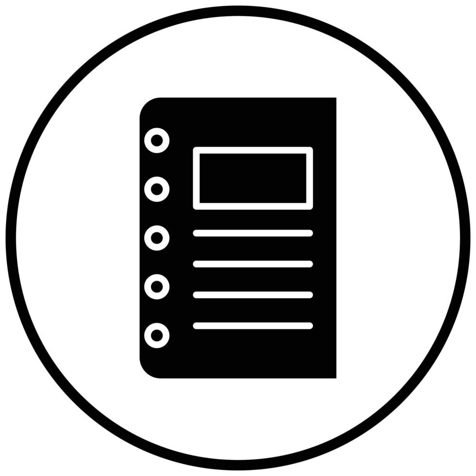 Notebook Icon Style 7877442 Vector Art at Vecteezy