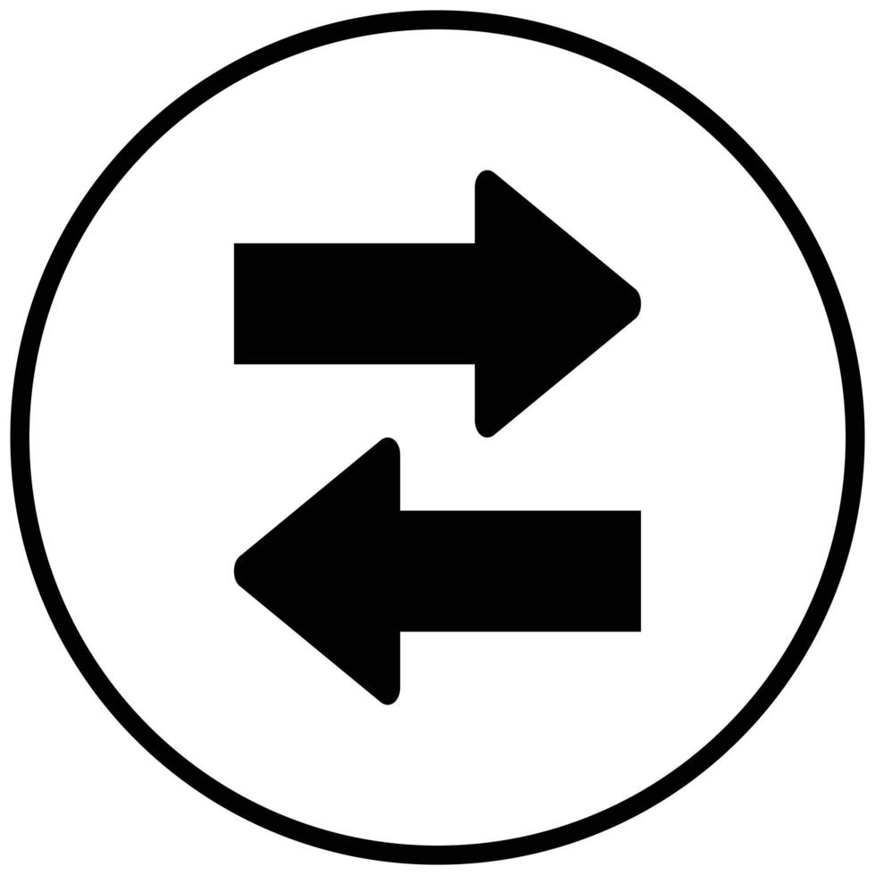 Transfer Icon Style vector