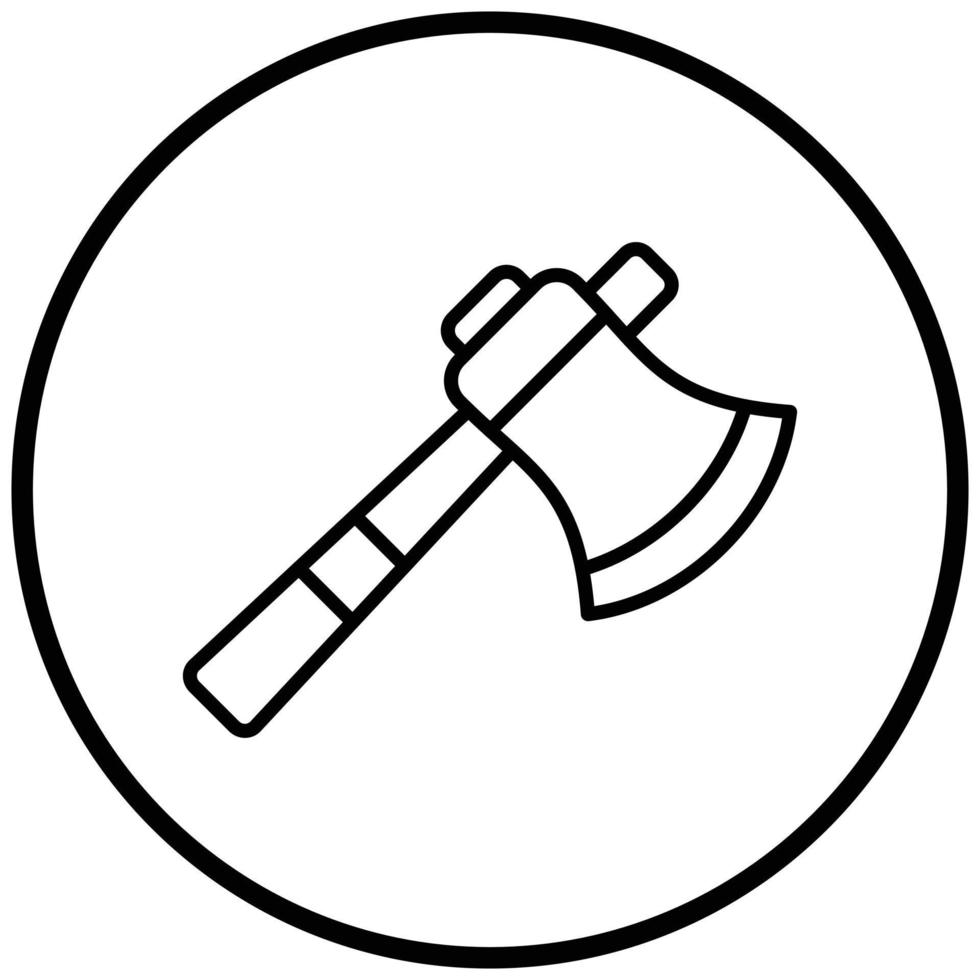 Axe Icon Style vector