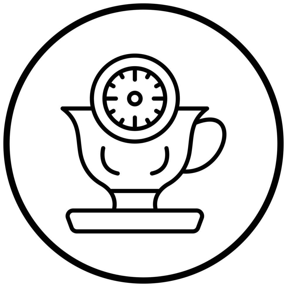 Tea Time Icon Style vector