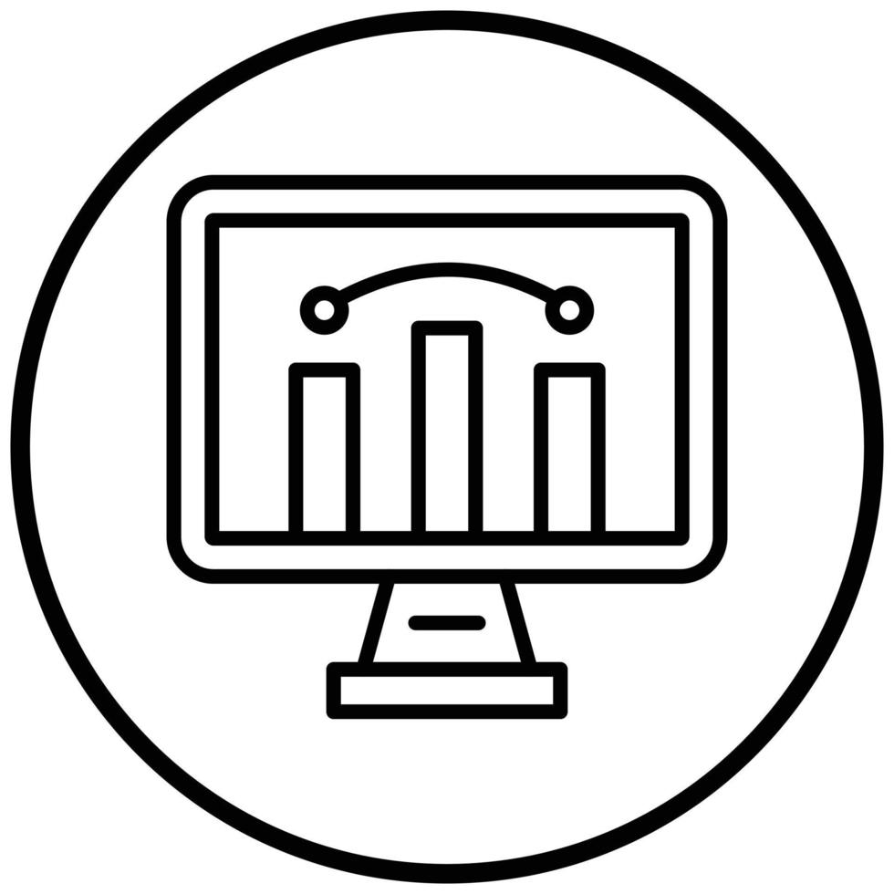 Bounce Rate Icon Style vector