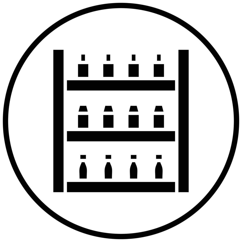 Shelves Icon Style vector