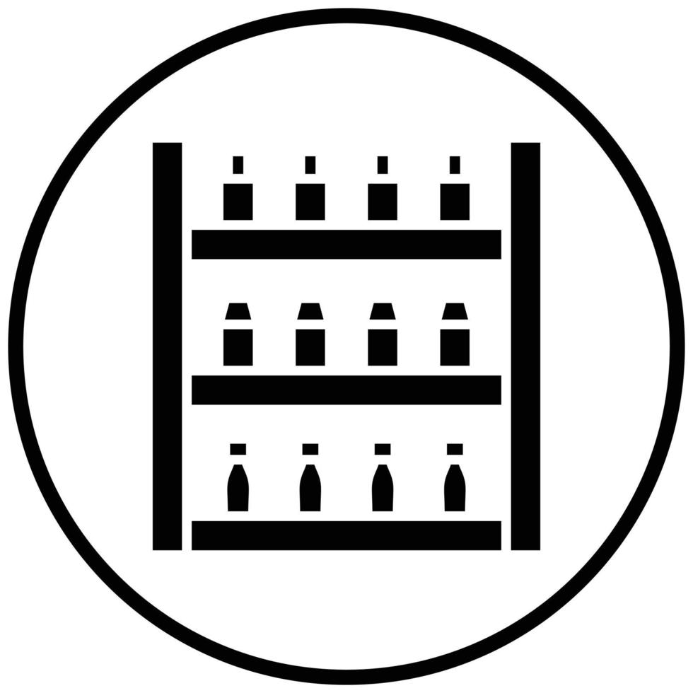 Shelves Icon Style vector