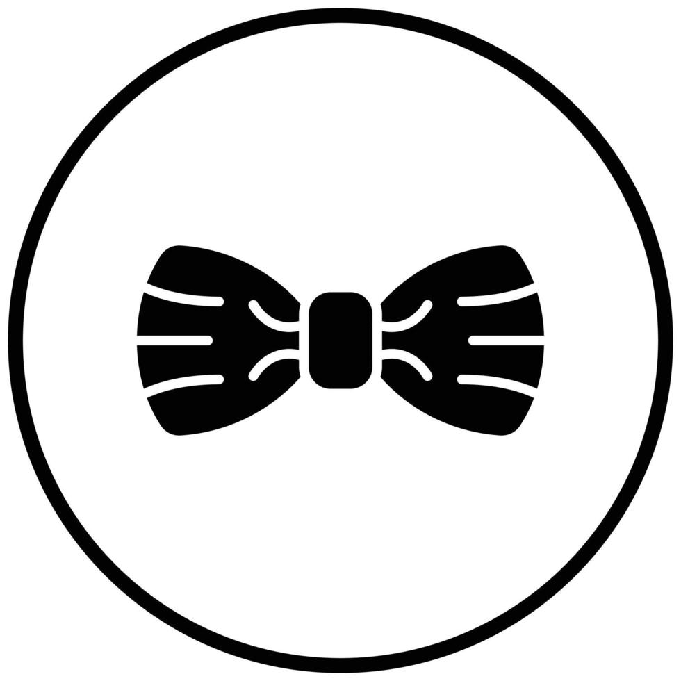 Bow Tie Icon Style vector