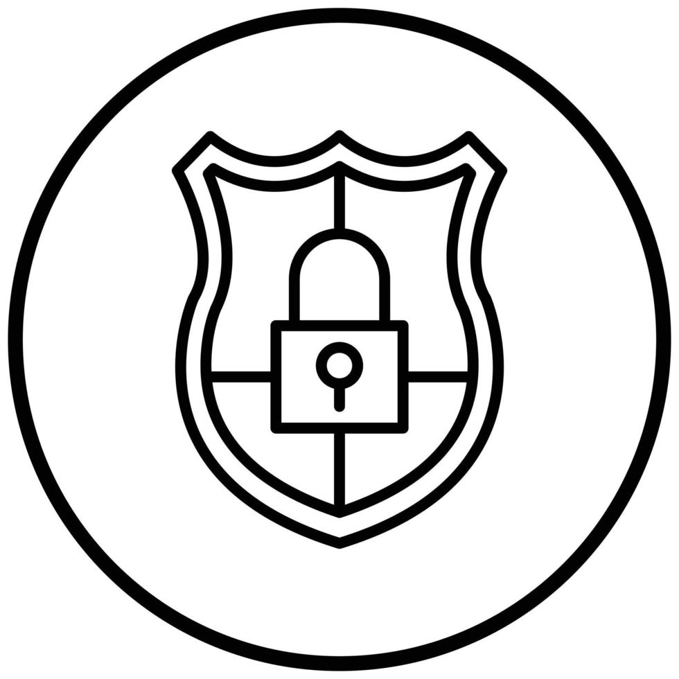 Security Icon Style vector