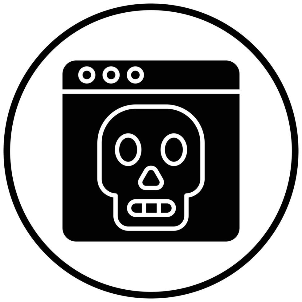 Malware Icon Style vector