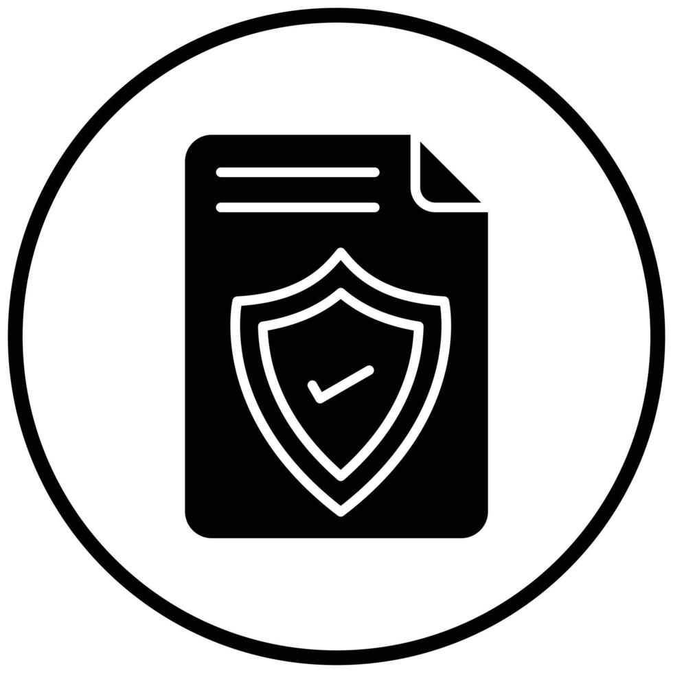 Safe Icon Style vector