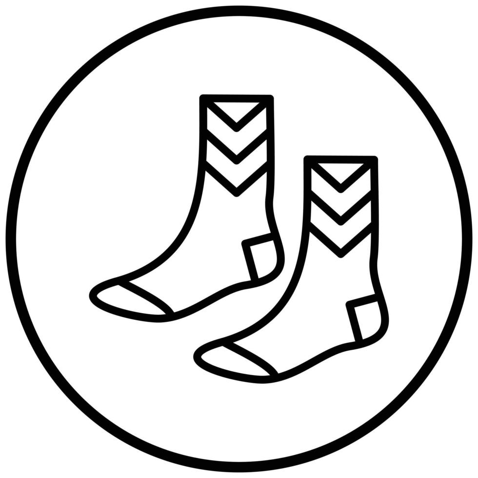 Socks Icon Style vector