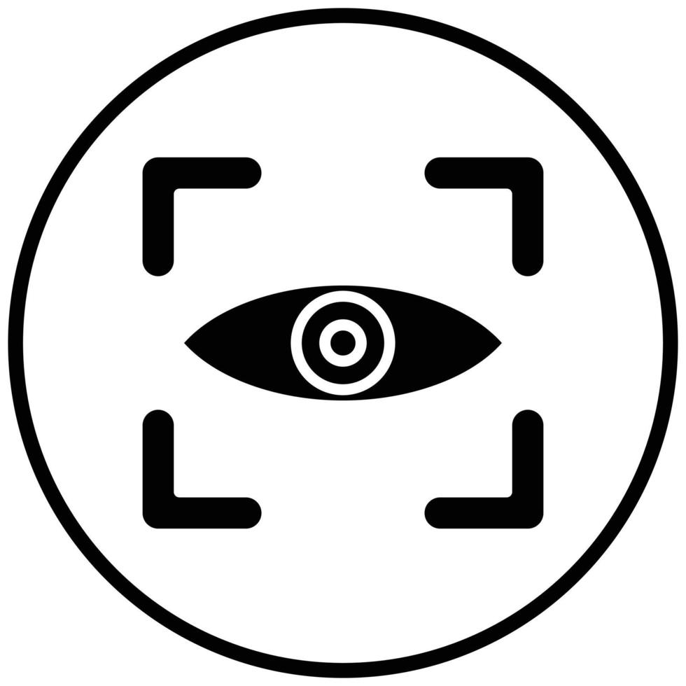 Vision Icon Style vector