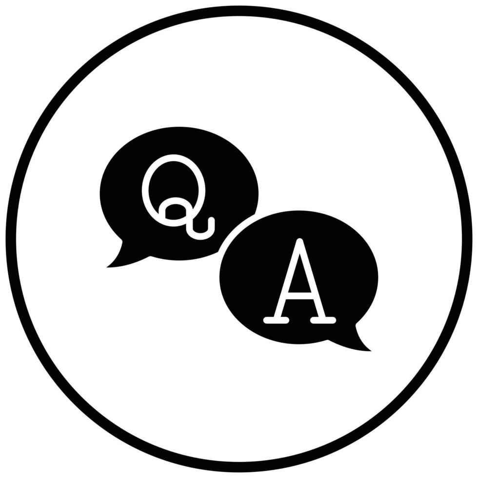 QA Icon Style vector