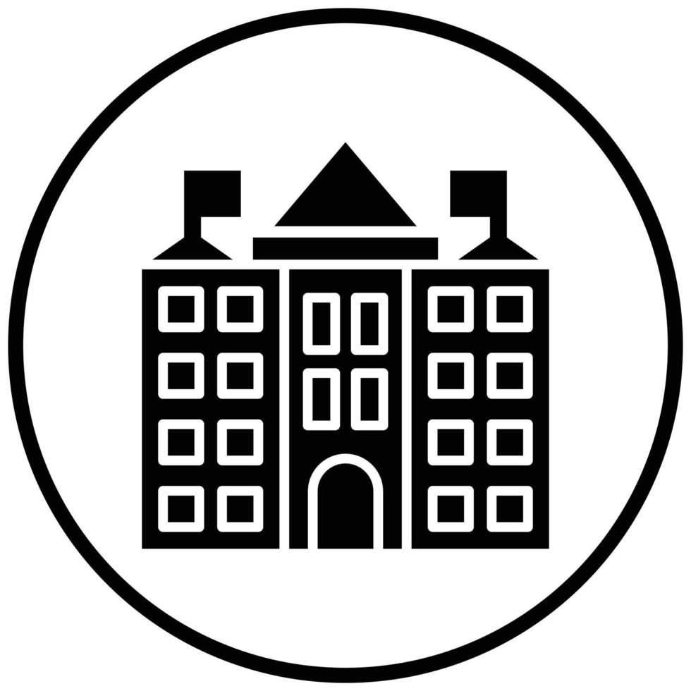 Embassy Icon Style vector