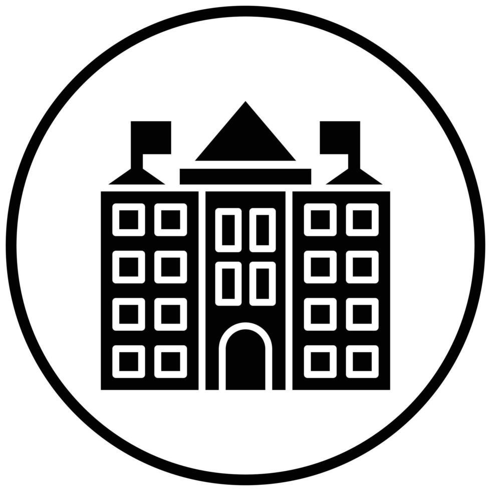 Embassy Icon Style vector