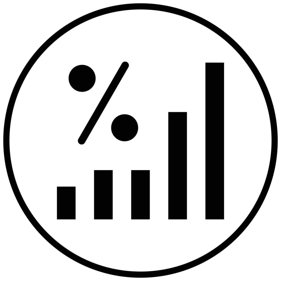 Stats Icon Style vector
