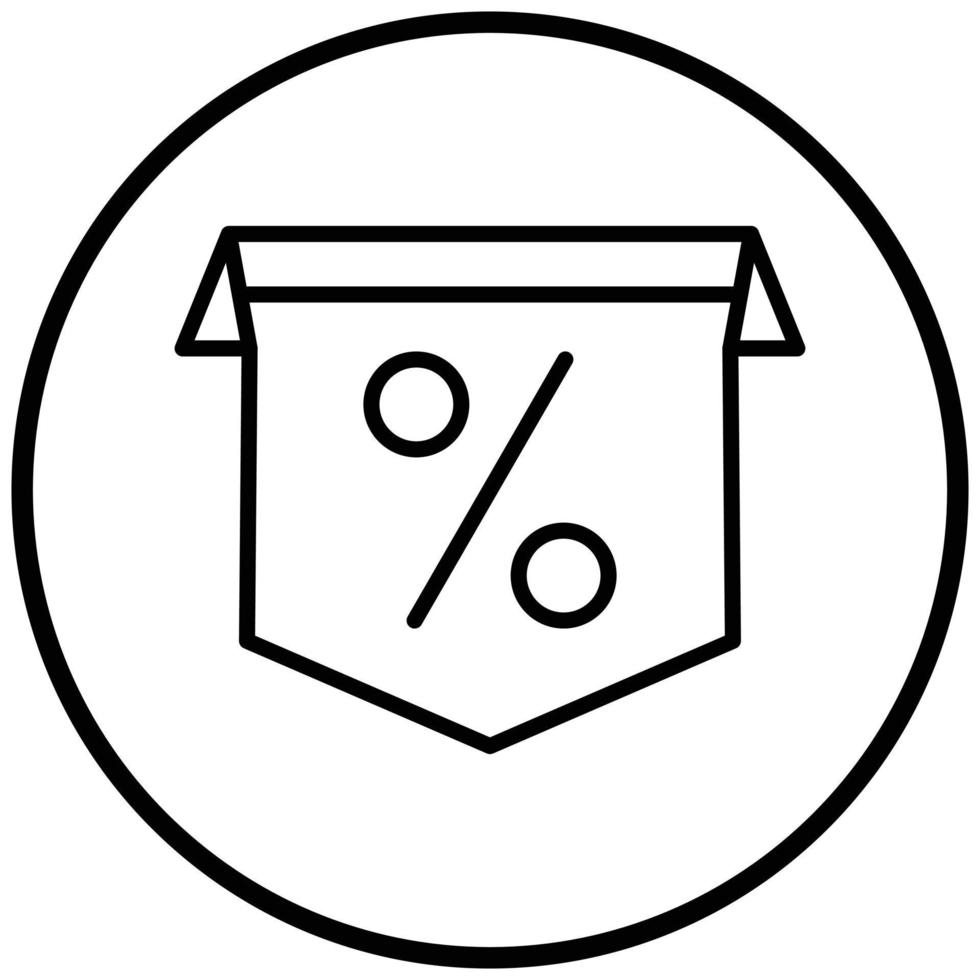 Label Icon Style vector