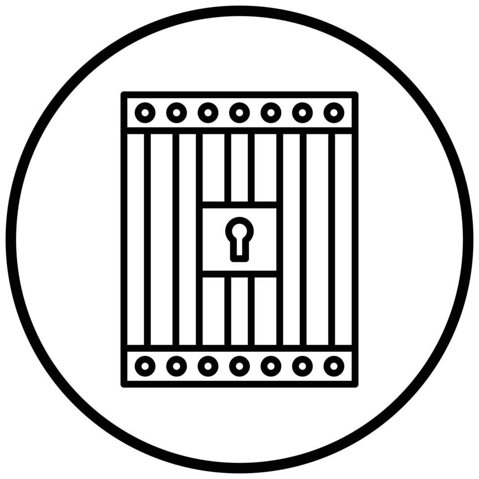 Jail Icon Style vector