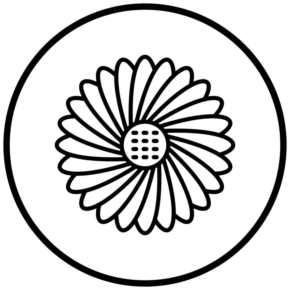 Daisy Icon Style vector