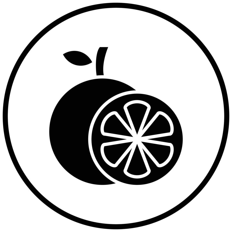 Orange Icon Style vector