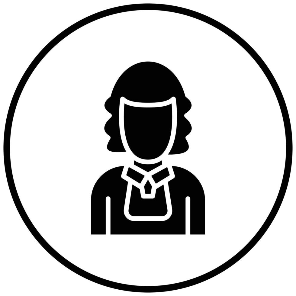 Judge Icon Style vector