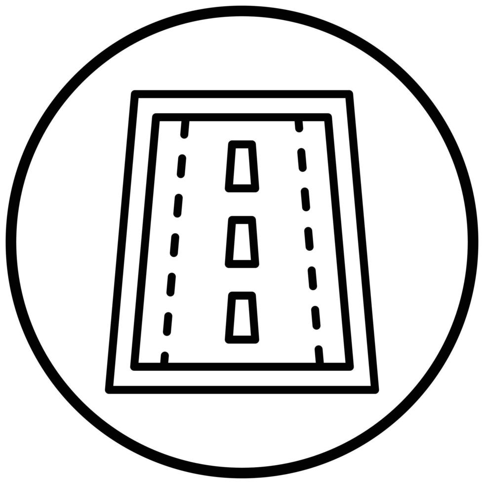 Road Icon Style vector