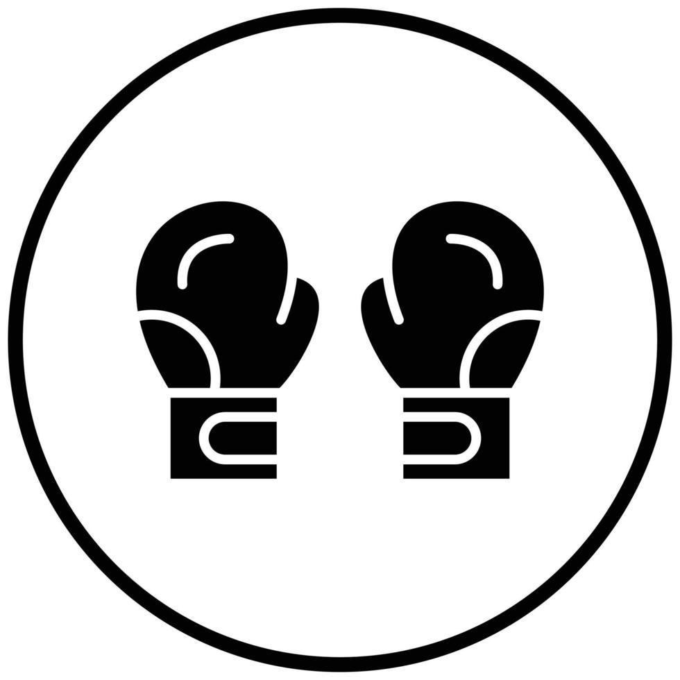 Boxing Icon Style vector