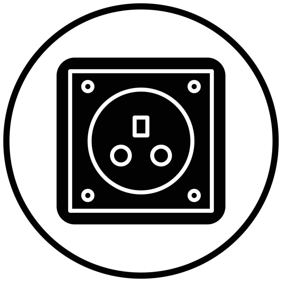 Socket Icon Style vector