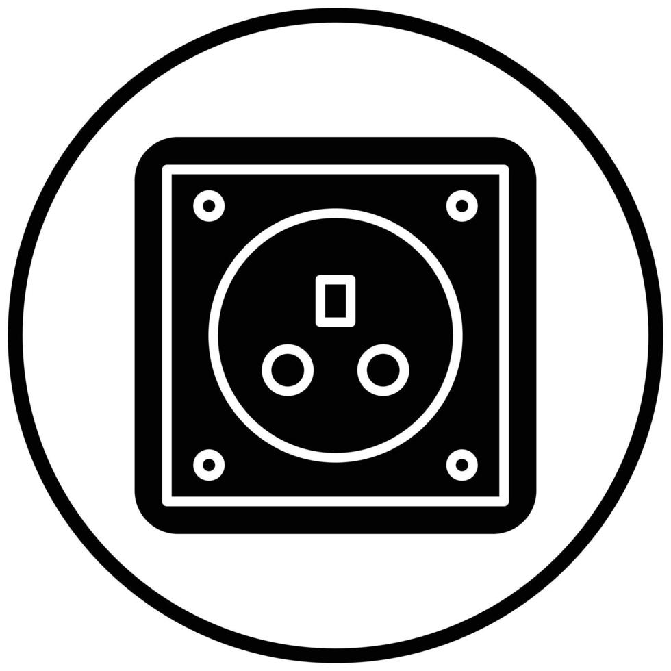 Socket Icon Style vector