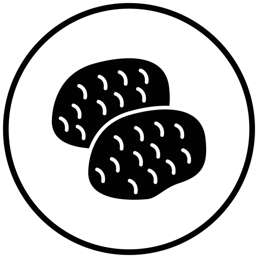 Potatoes Icon Style vector