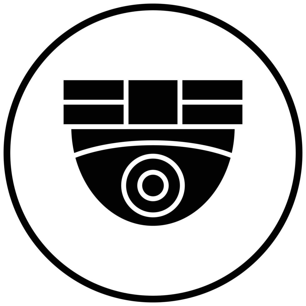 Security Camera Icon Style vector