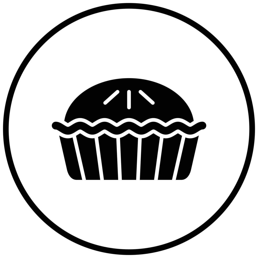 Pie Icon Style vector