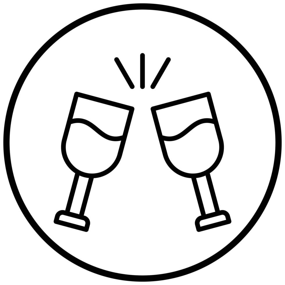 Cheers Icon Style vector