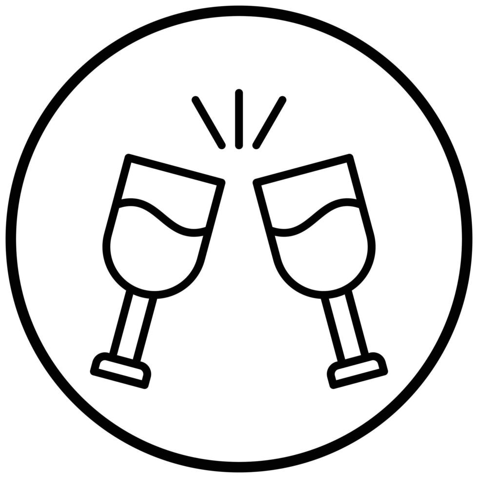 Cheers Icon Style vector