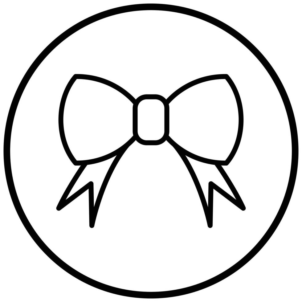 Bow Icon Style vector