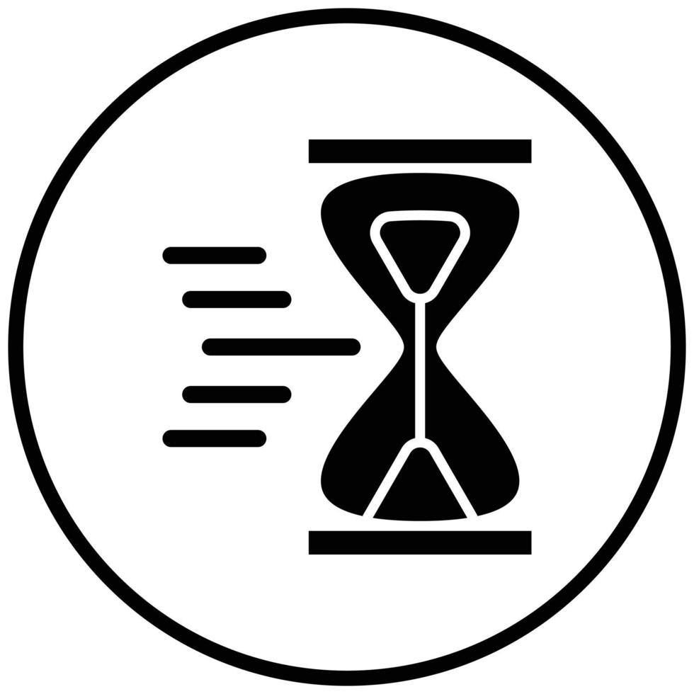Fast Time Icon Style vector