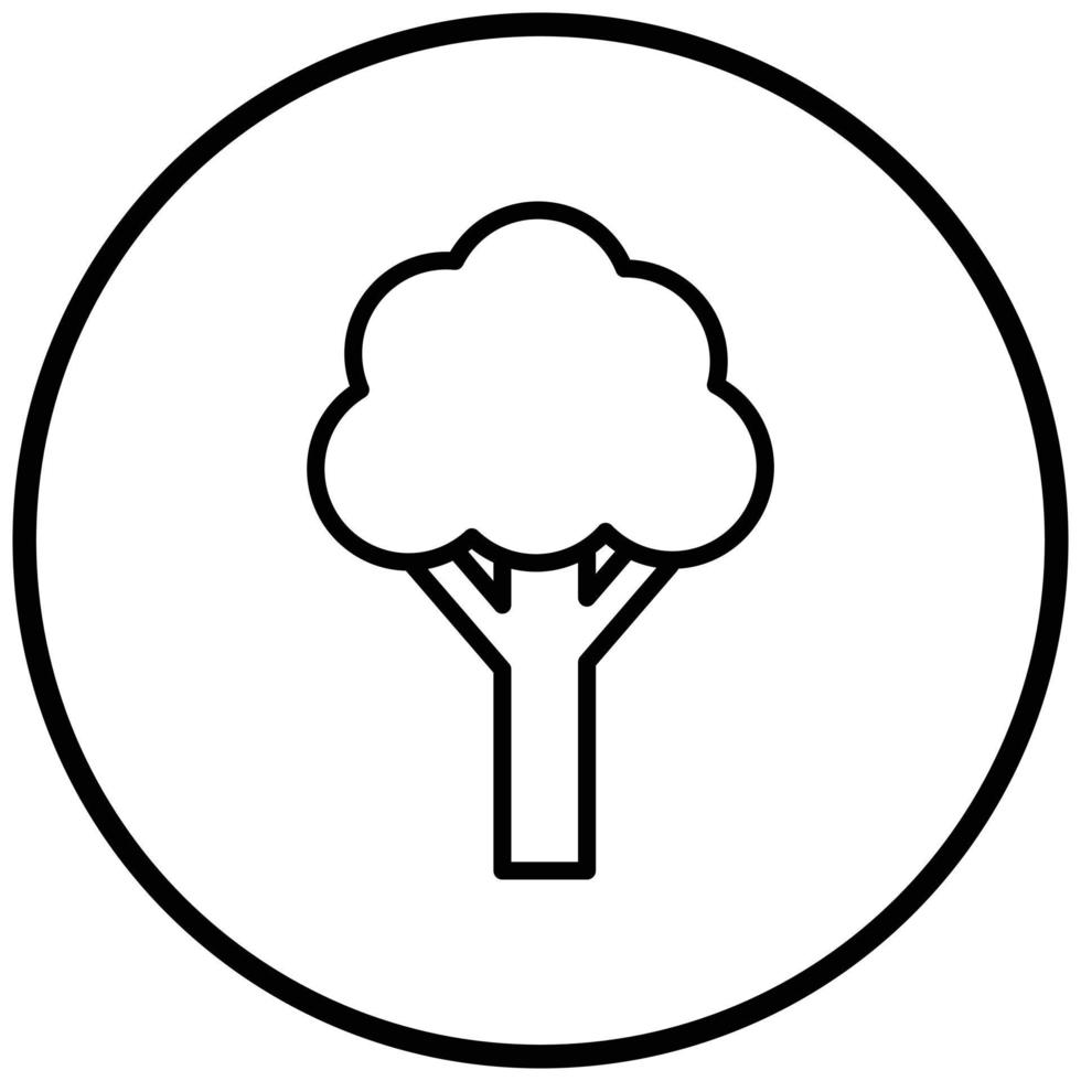 Tree Icon Style vector