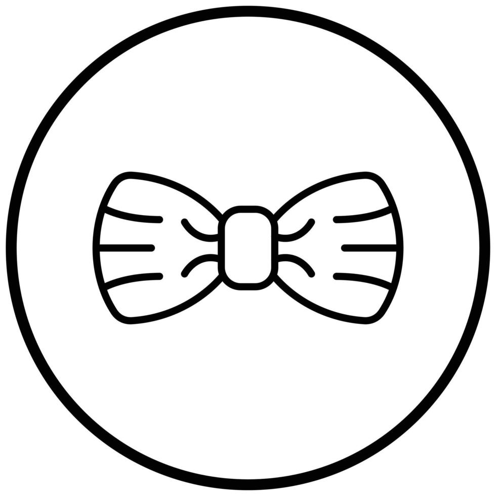 Bow Tie Icon Style vector