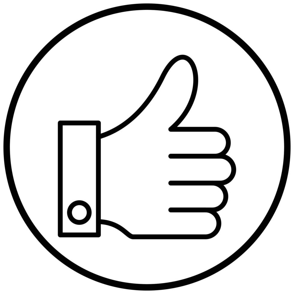Like Icon Style vector