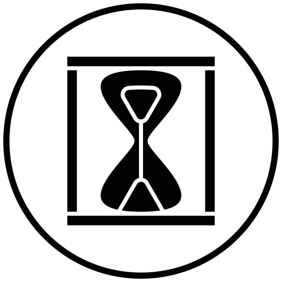Hourglass Icon Style vector