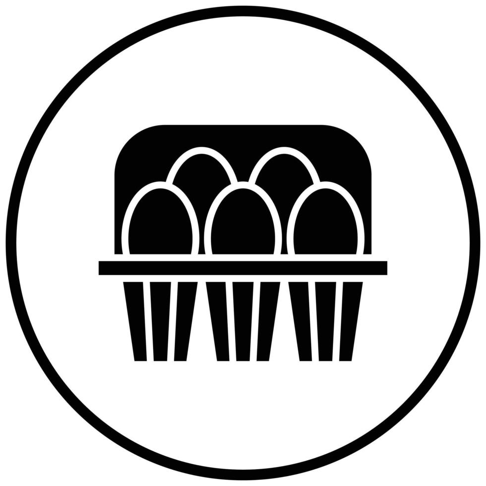 Eggs Icon Style vector
