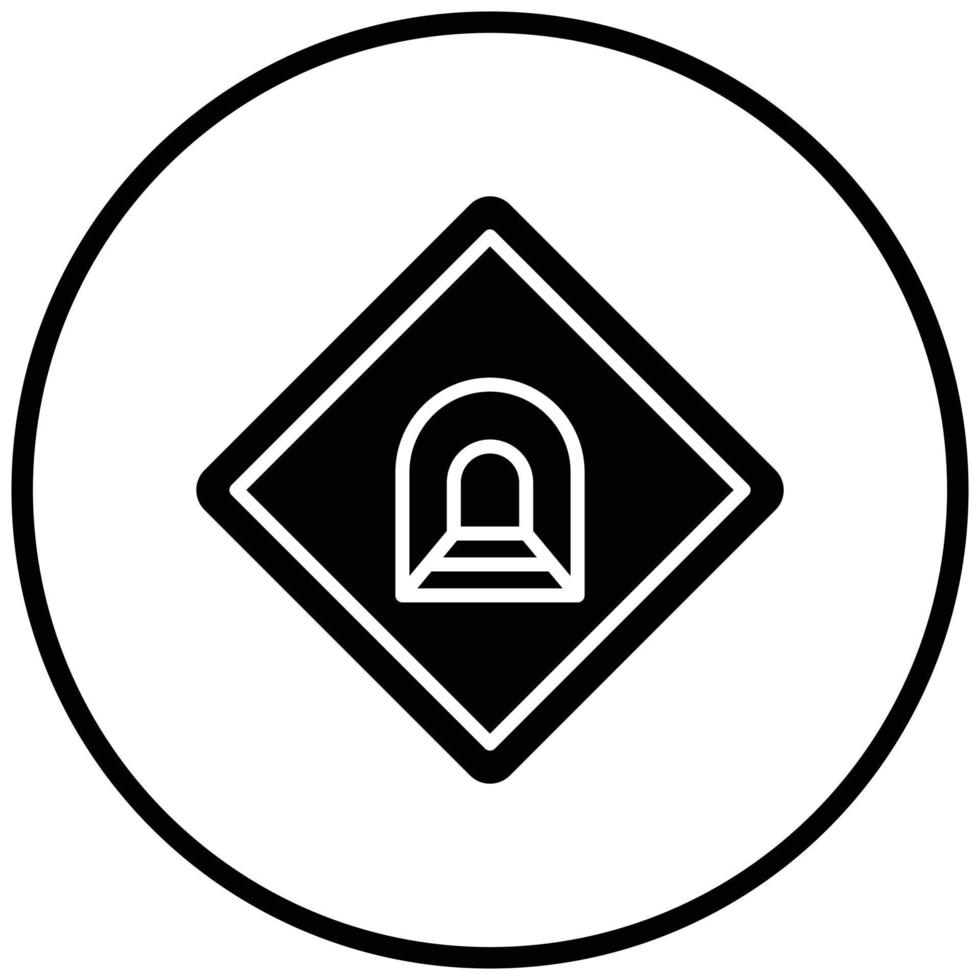 Tunnel Icon Style vector