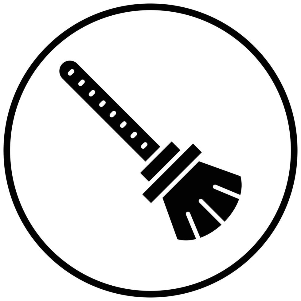 Broom Icon Style vector