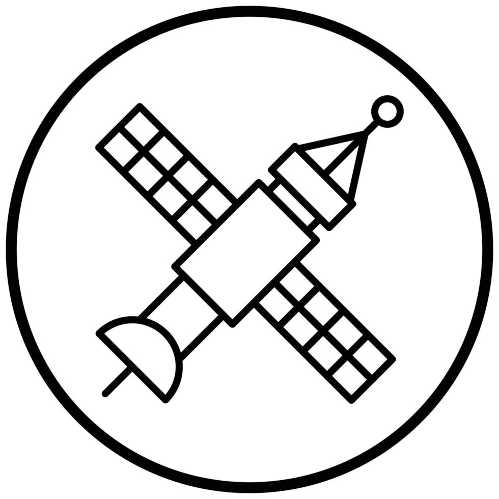 Satellite Icon Style vector