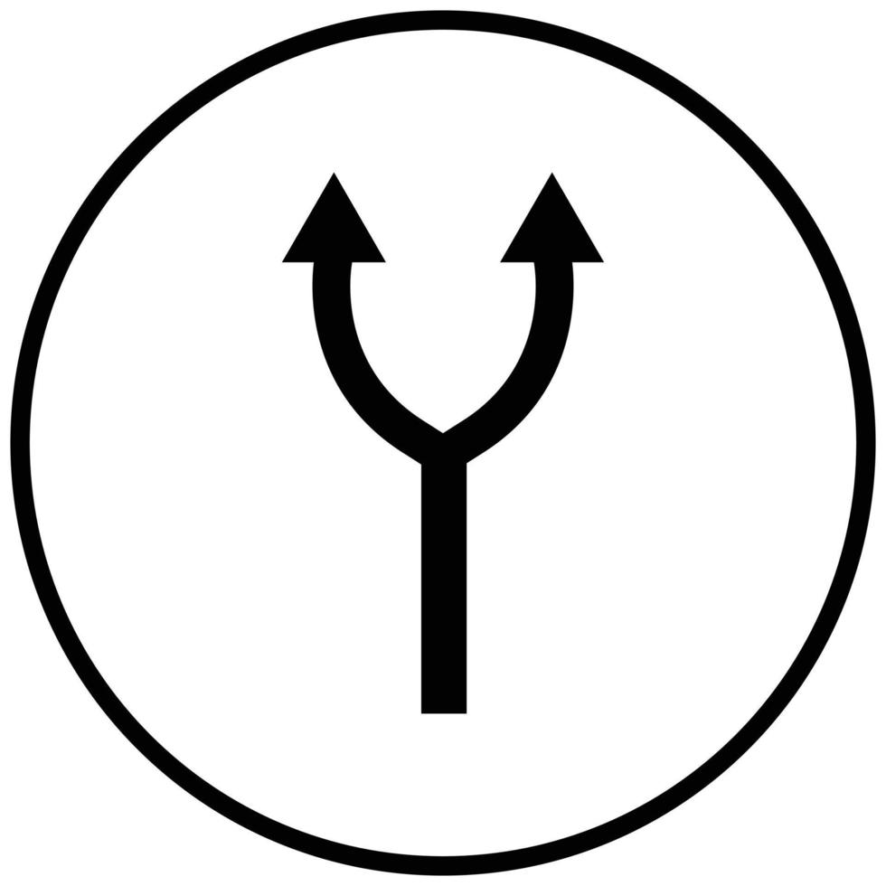 Split Icon Style vector