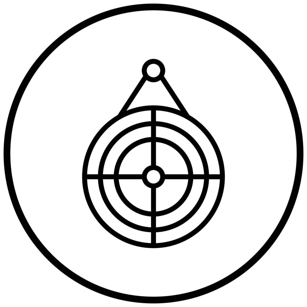 Target Icon Style vector