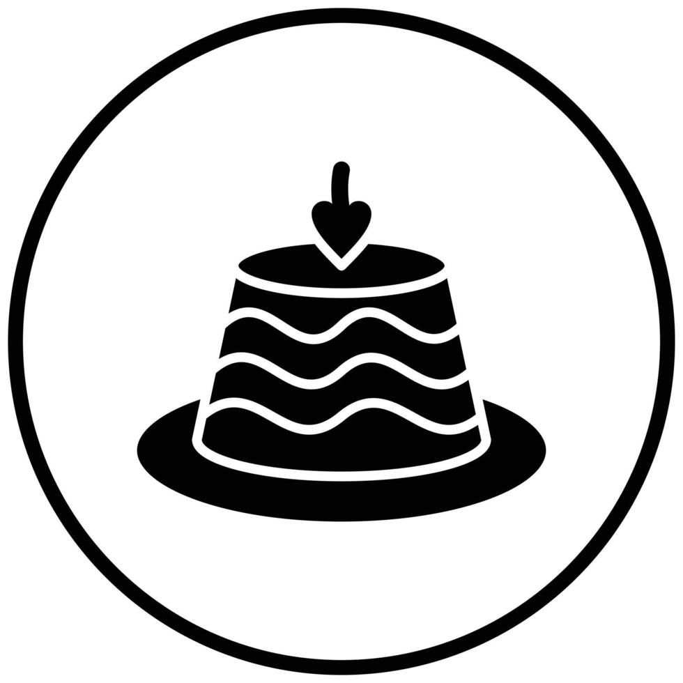 Pudding Icon Style vector