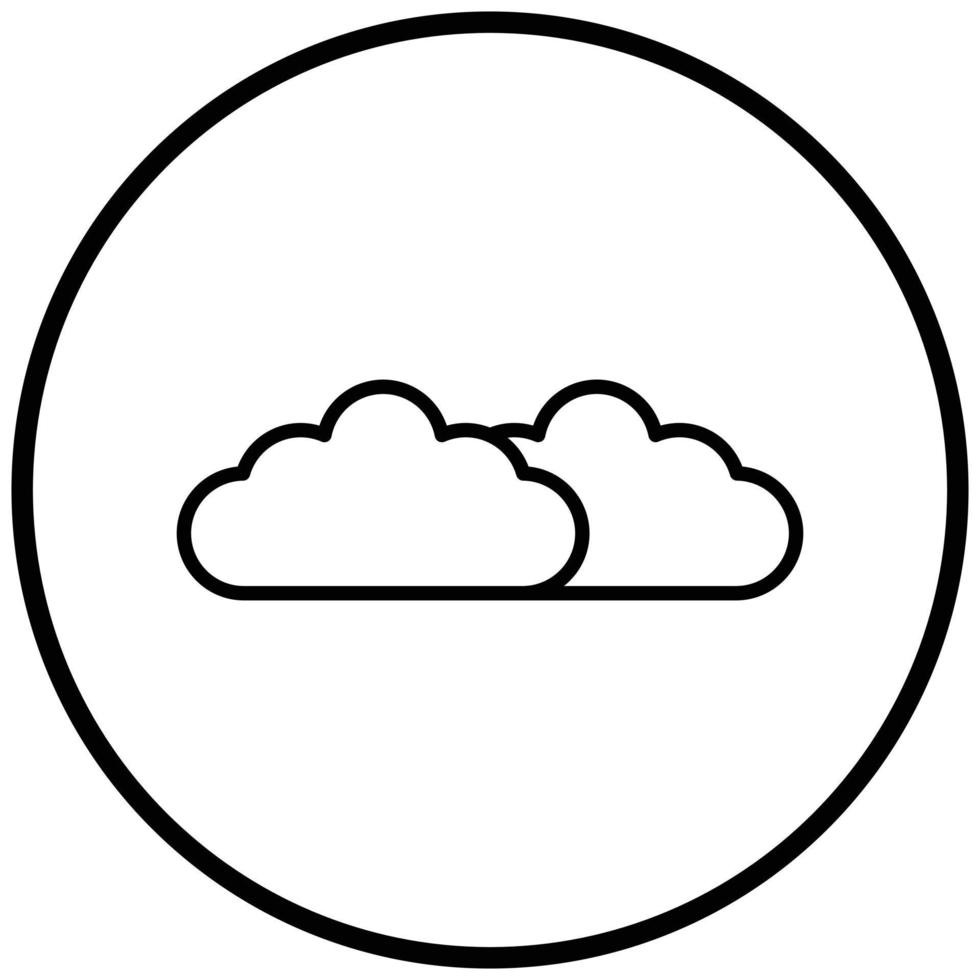 Cloud Icon Style vector